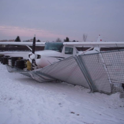 Kolizja z samolotu Cessna 150